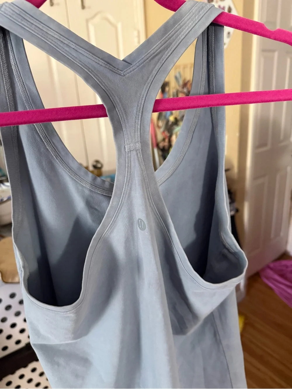 lululemon athletica Light Blue Racerback Tank